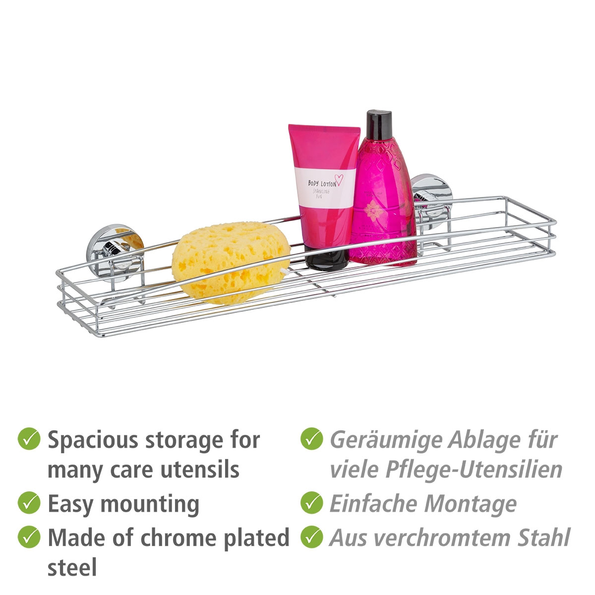 Wenko Vacuum-Loc Maxiablage Milazzo Bild 3