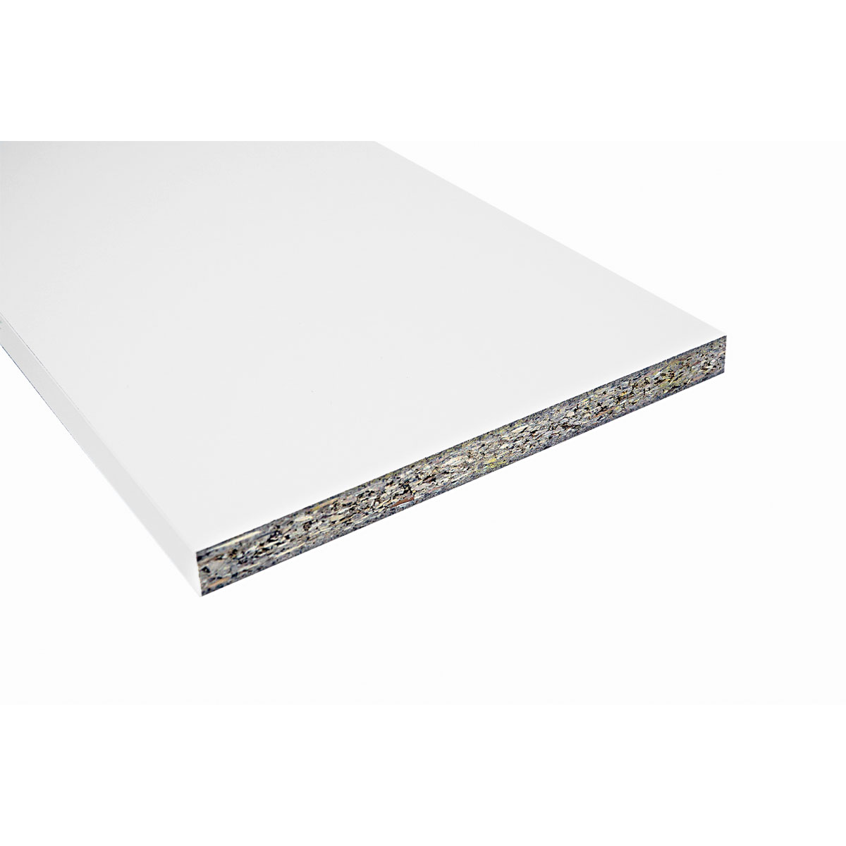 Möbelbauplatte 2630 x 600 x 19 mm weiß