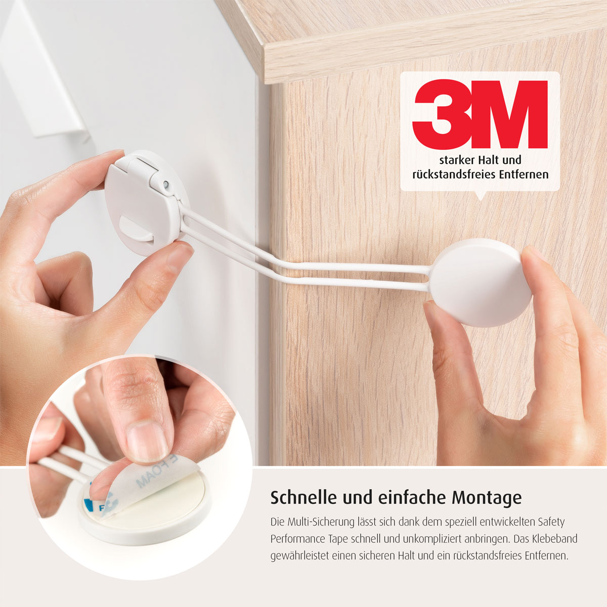 Reer Multi-Sicherung für Möbel weiß Bild 3