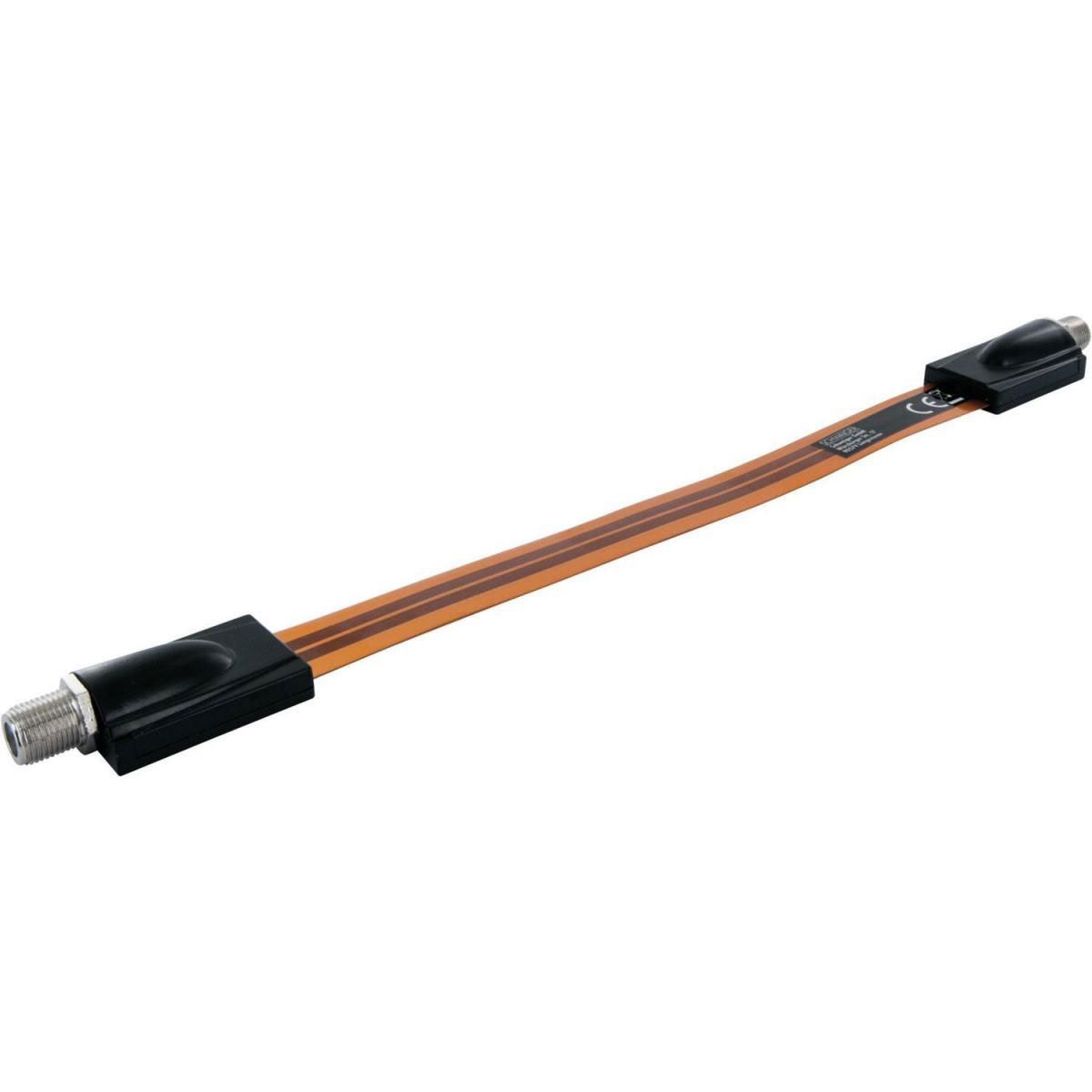 Schwaiger Fensterdurchführung ultraflach 17,3 cm für Koaxialkabel