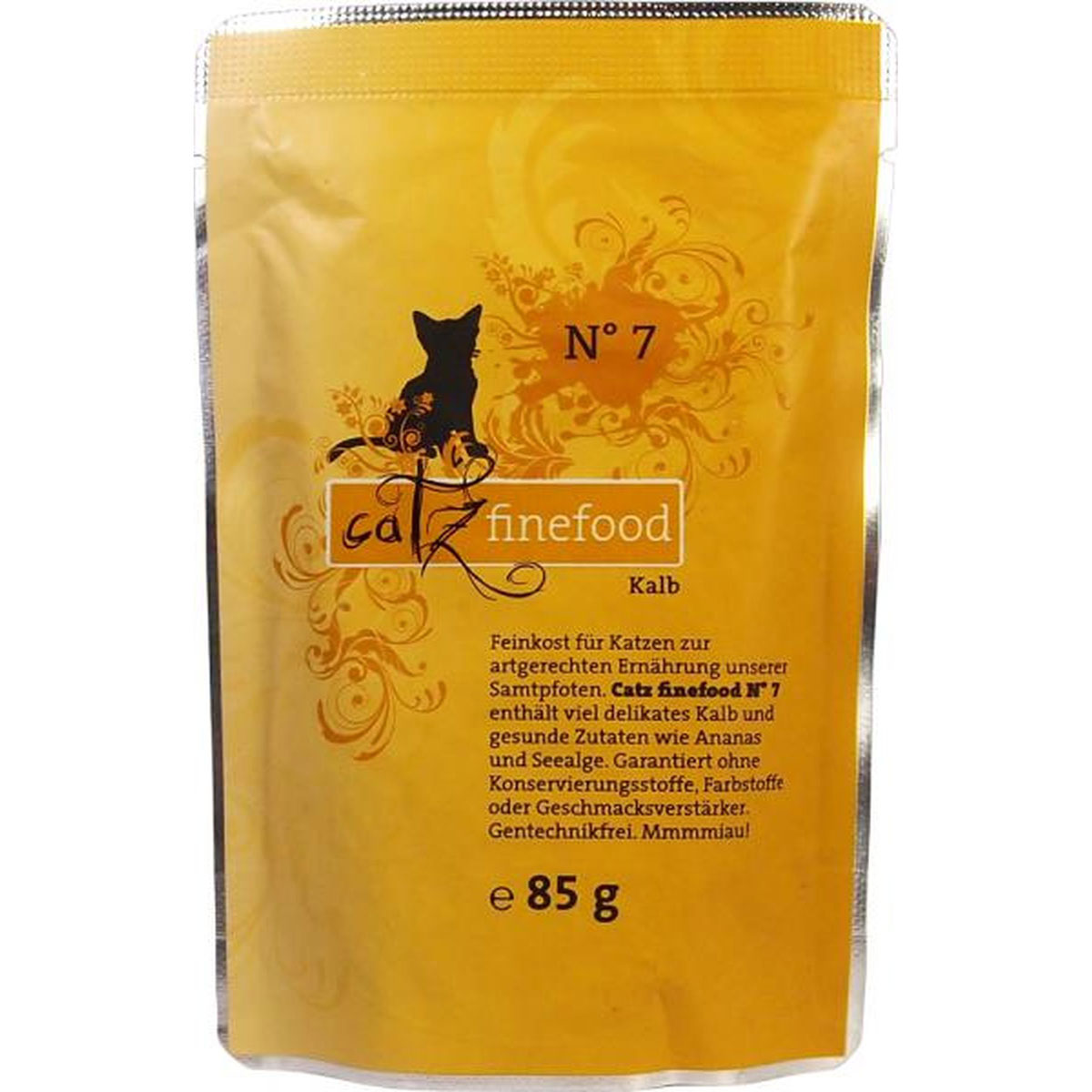 Catz finefood  PortionsbeutelNo 7 Kalb 85g