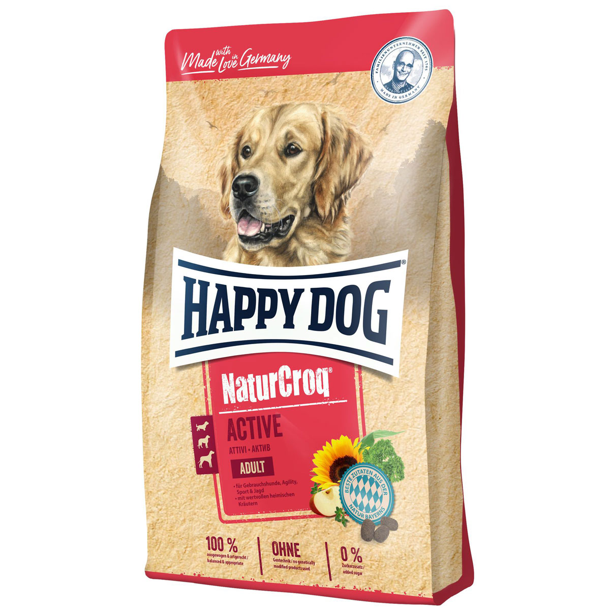 Happy Dog Trockenfutter NaturCroq Active 15 kg