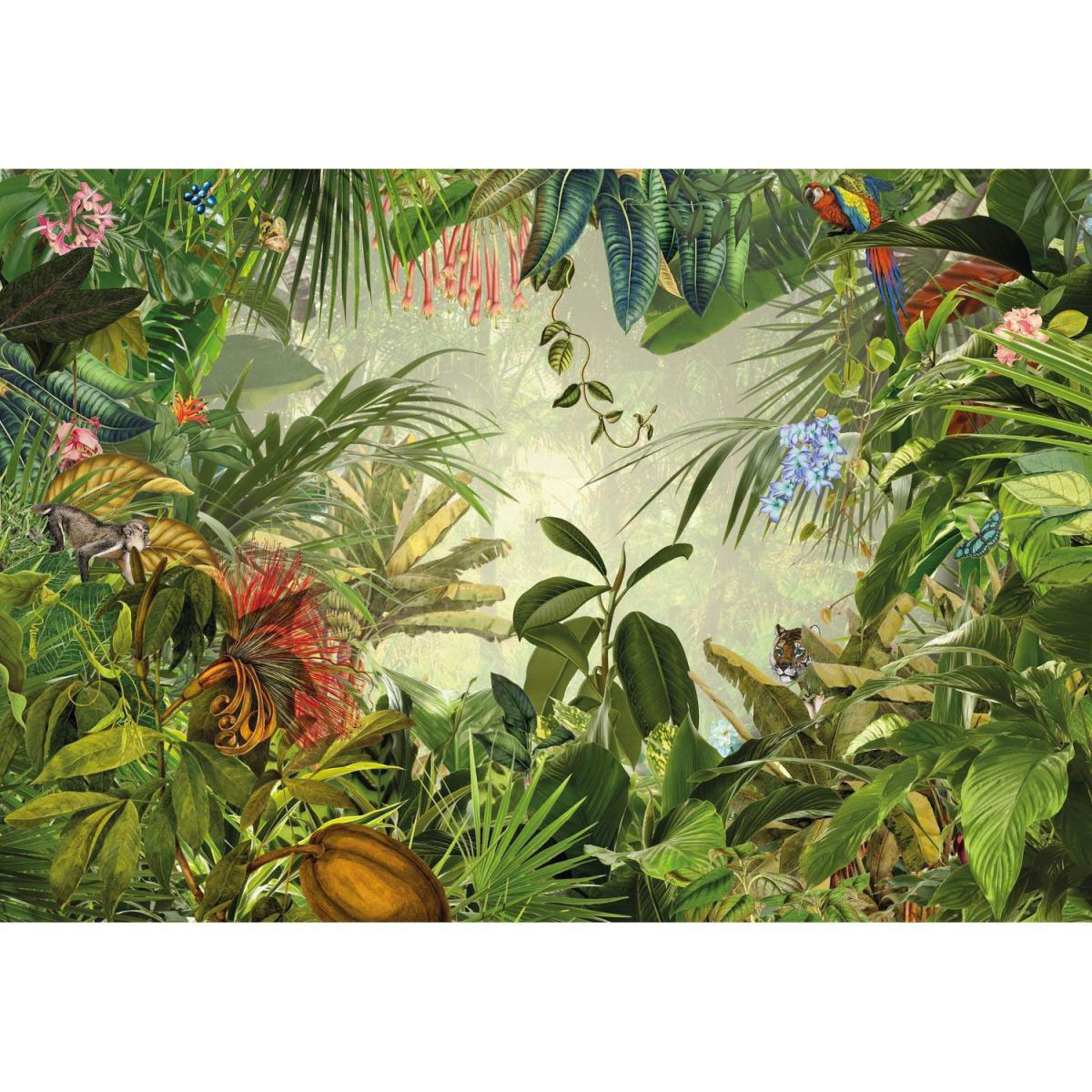 Komar Vlies-Fototapete Into the Wild 4-teilig 368 x 248 cm