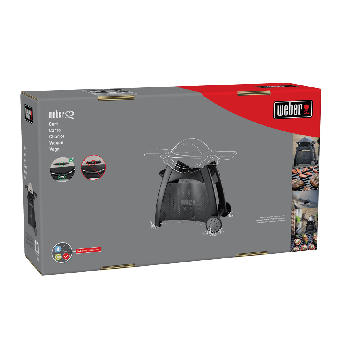 Weber Rollwagen Premium für Q 2000-Serie Bild 5