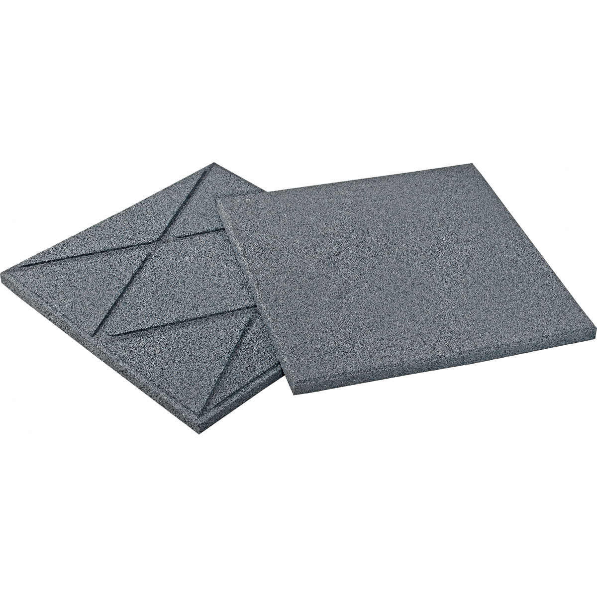 Unisoft Fallschutzplatte 500 x 500 x 30 mm grau