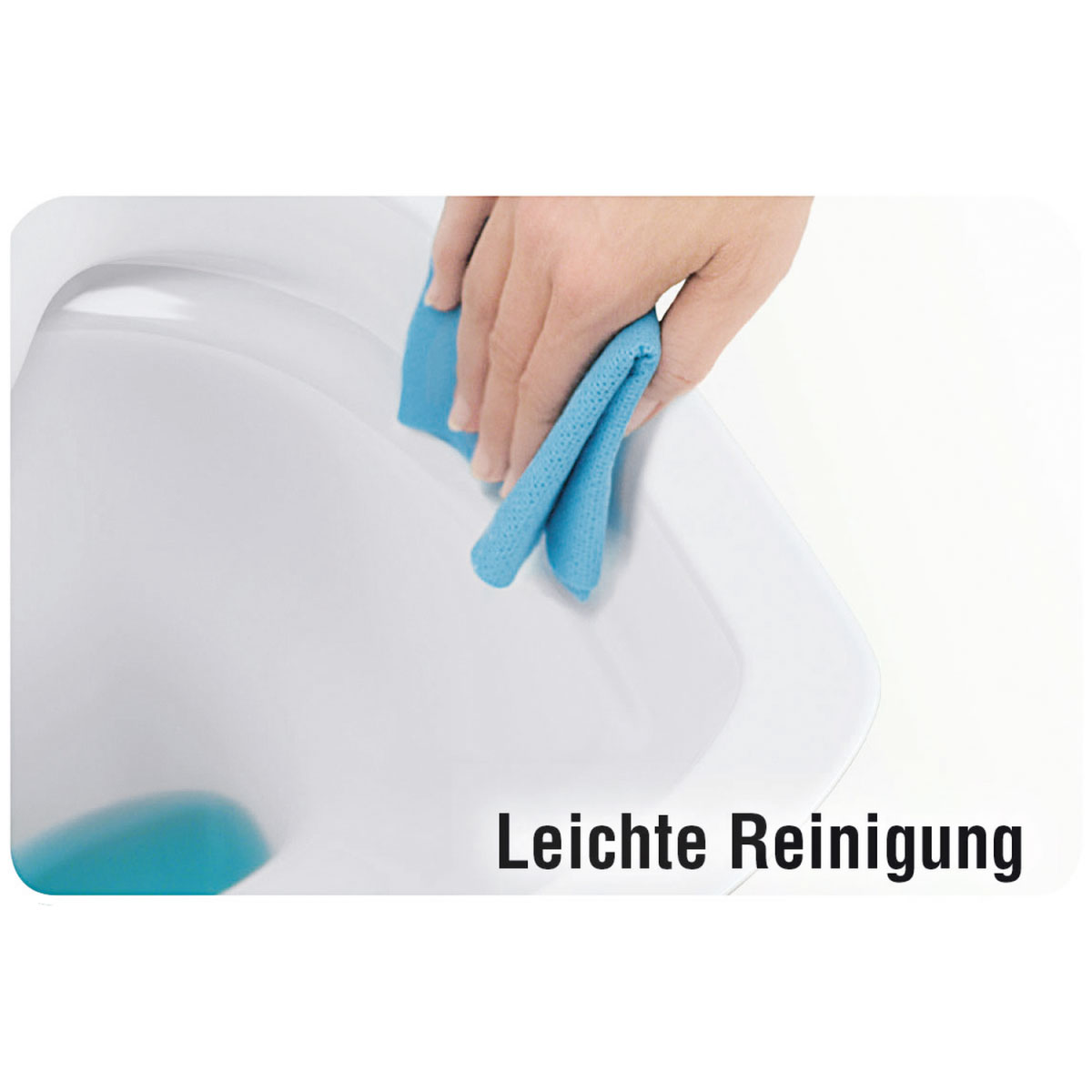 Wand-WC Rimini spülrandlos weiß Bild 2