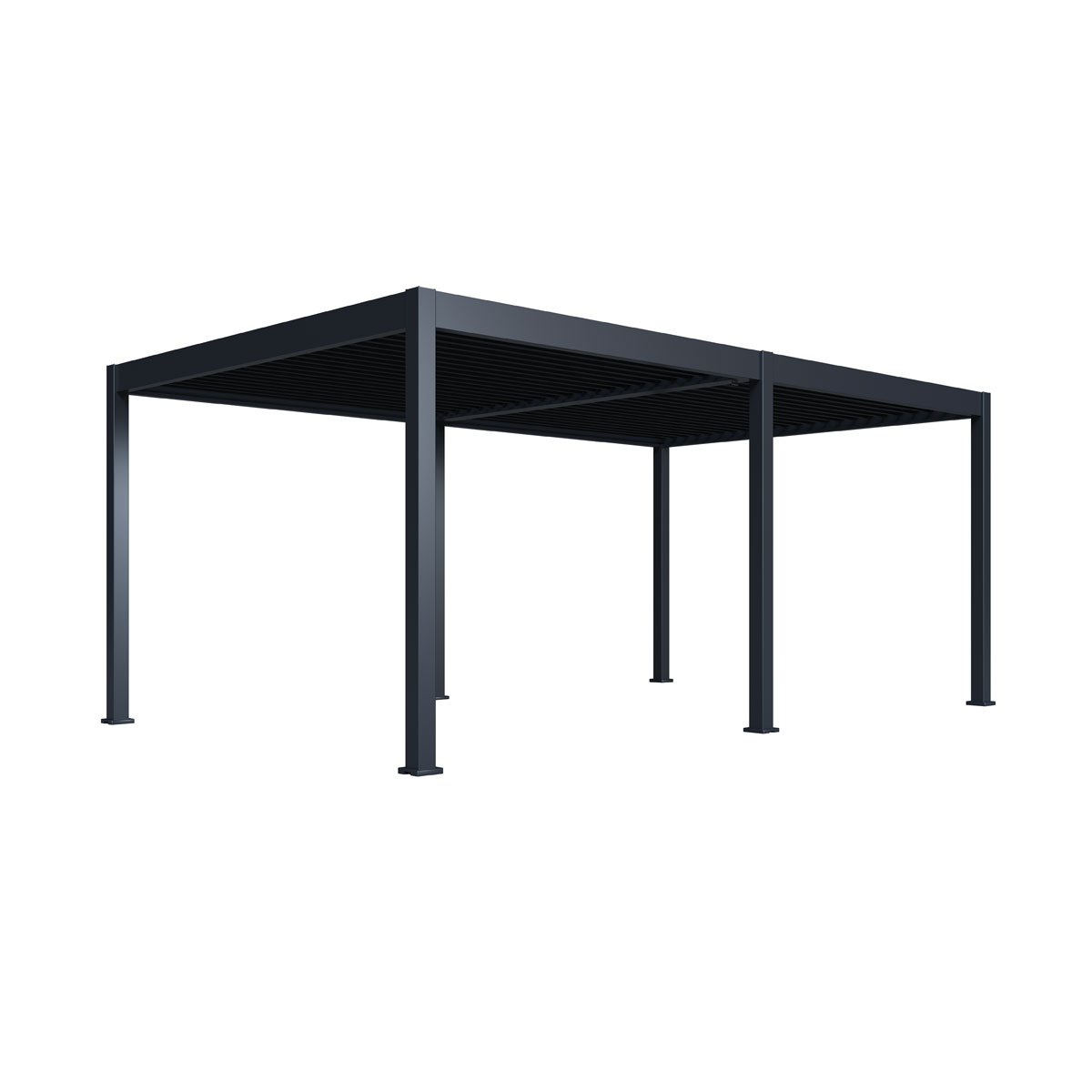 Paragon Outdoor Outdoor Pergola Grand Tuscan 1220 599,2x370x256cm Anthrazit Bild 2