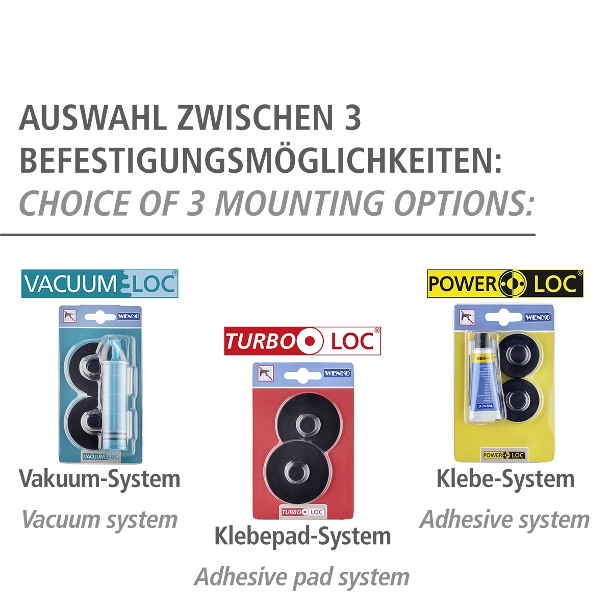 Wenko Toilettenpapierhalter Classic Plus schwarz Bild 3