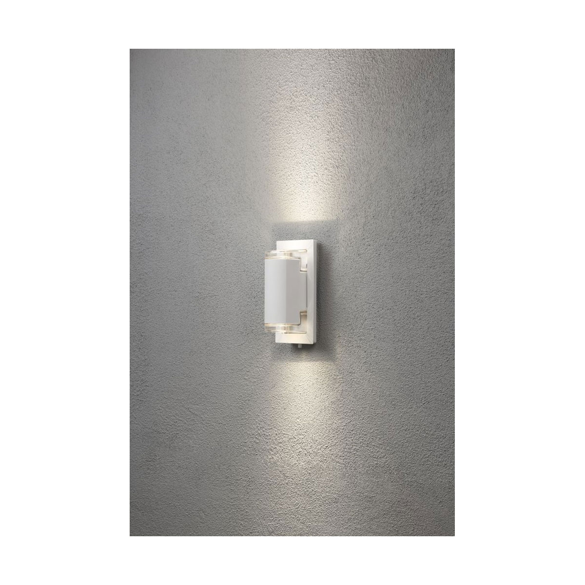 Konstsmide LED-Außenwandleuchte Potenza weiß Bild 2