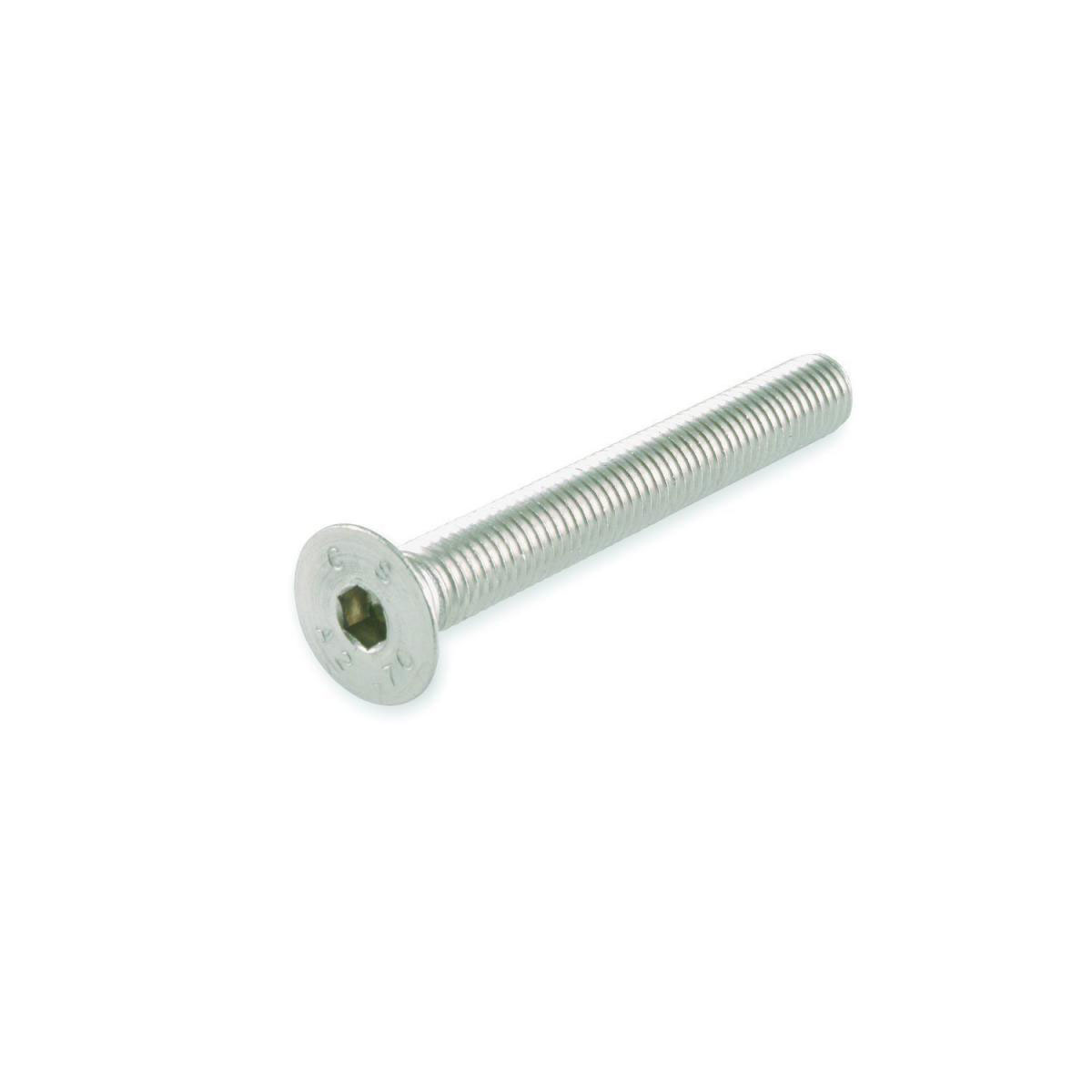 Suki Senkschraube A2-70 Innensechskant Edelstahl A2 M6 x 60 mm 4 Stück