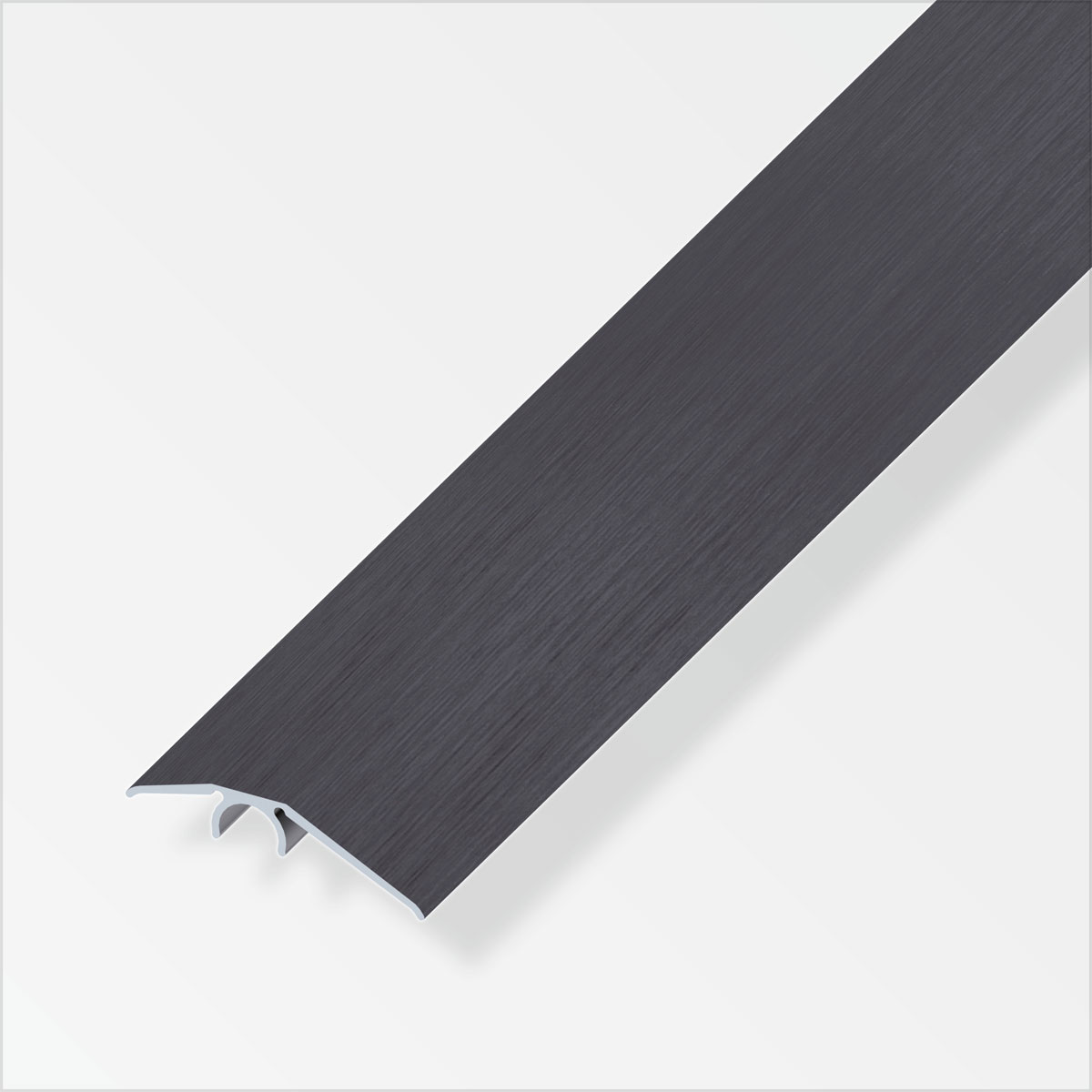 Alfer Niveauausgleichsprofil Clipstech 40 mm 1m dunkelgrau