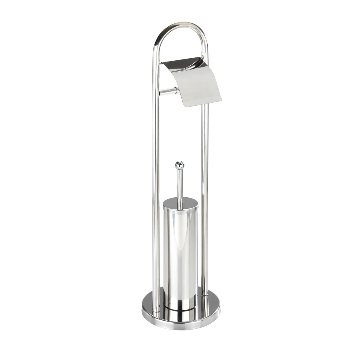 Wenko  Exclusiv Stand WC-Garnitur Vasto Edelstahl rostfrei Bild 7