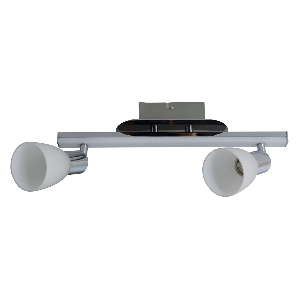 Naeve LED DL Ibiza Metall/Glas/KSchrome LxBxH: 39x8x22cm