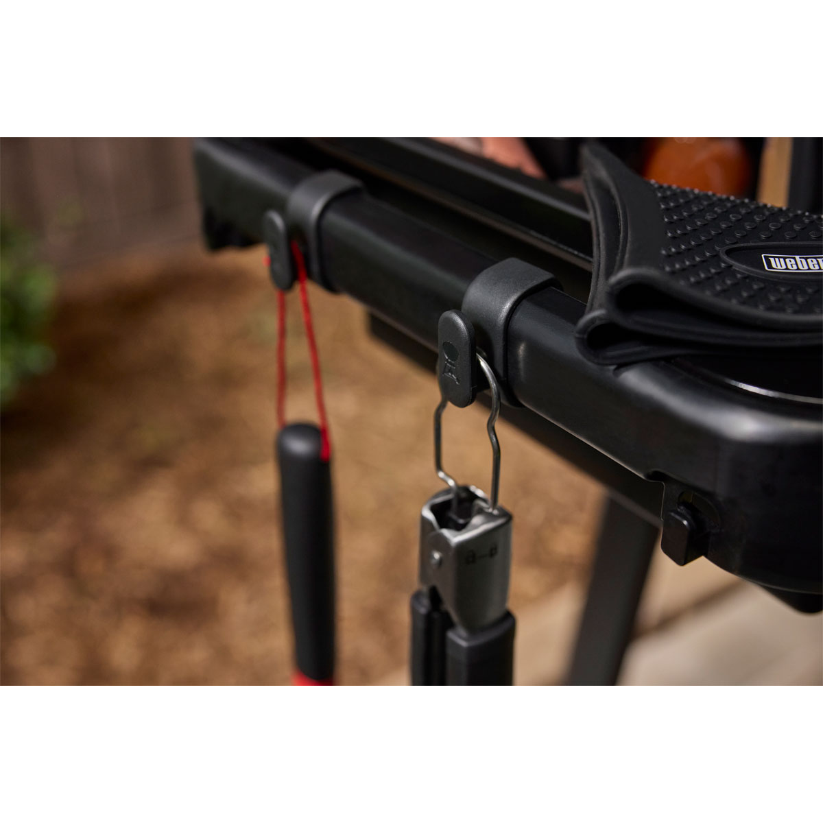 Weber  WORKS Besteckhaken Set 3 Stück einhängbar Bild 5