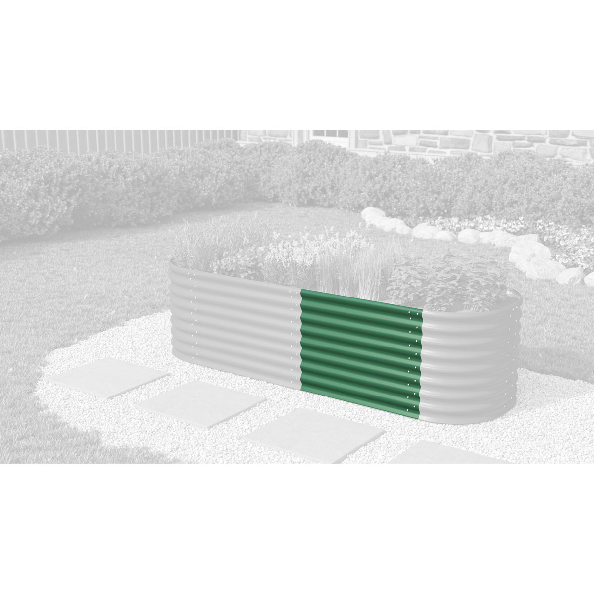 Vitavia  Hochbeeterweiterung „stretched“, seegras