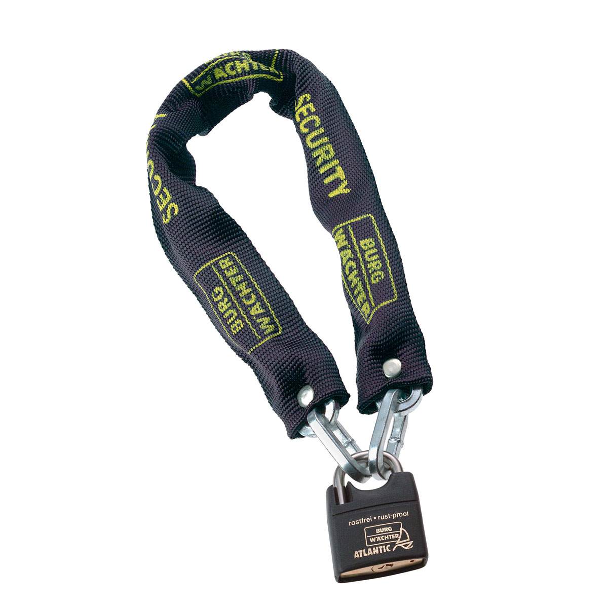 Burg Wächter Vierkantketten-Set 6 x 60 cm schwarz