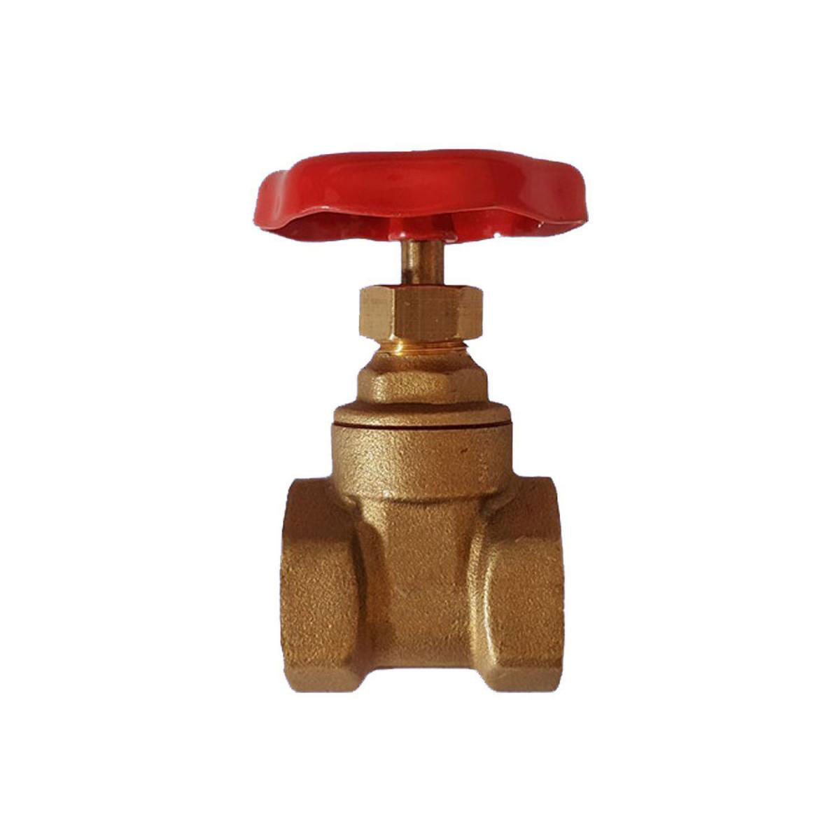 Muffenschieber 3/4" Messing