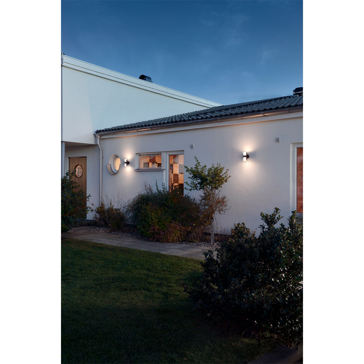 Konstsmide Außenwandleuchte Modena Lalu Wall schwarz Bild 3