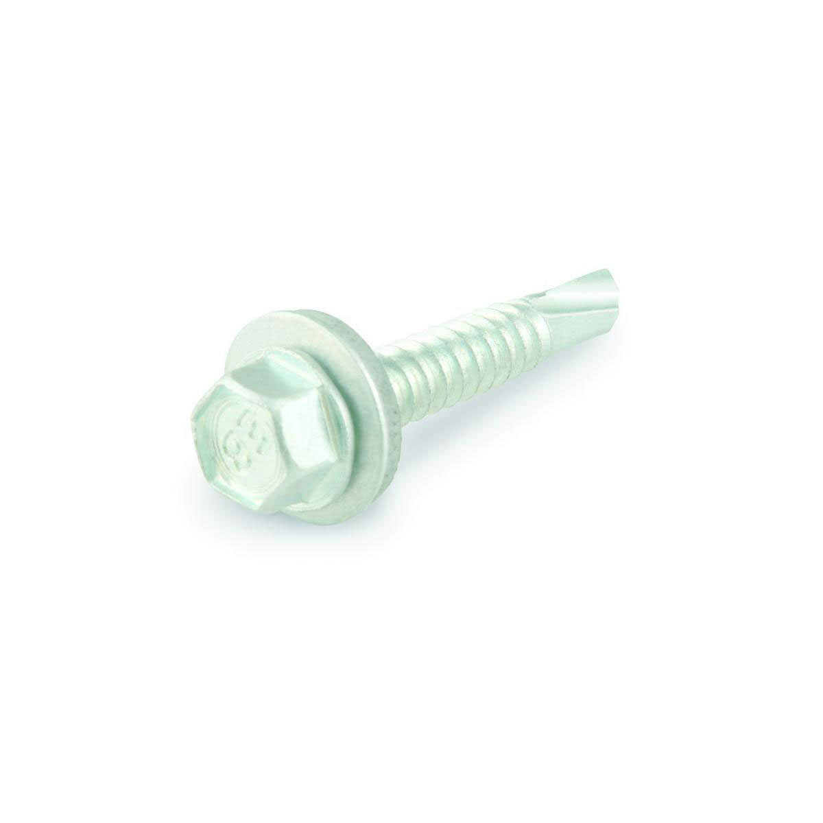 Suki Fassadenbohrschraube Außensechskant Stahl 6,3 x 38 mm 20 Stück