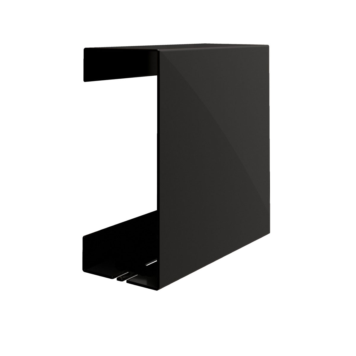 Schulte  Duschablage zum Kleben Größe L mattschwarz Bild 1