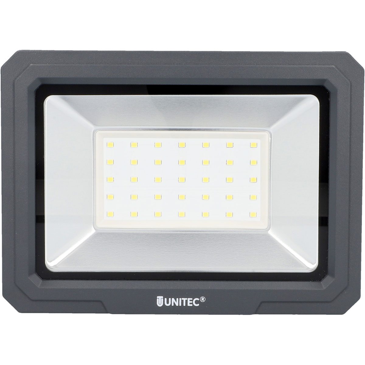 Unitec LED Wandstrahler 50W 4000lm anthrazit Bild 2