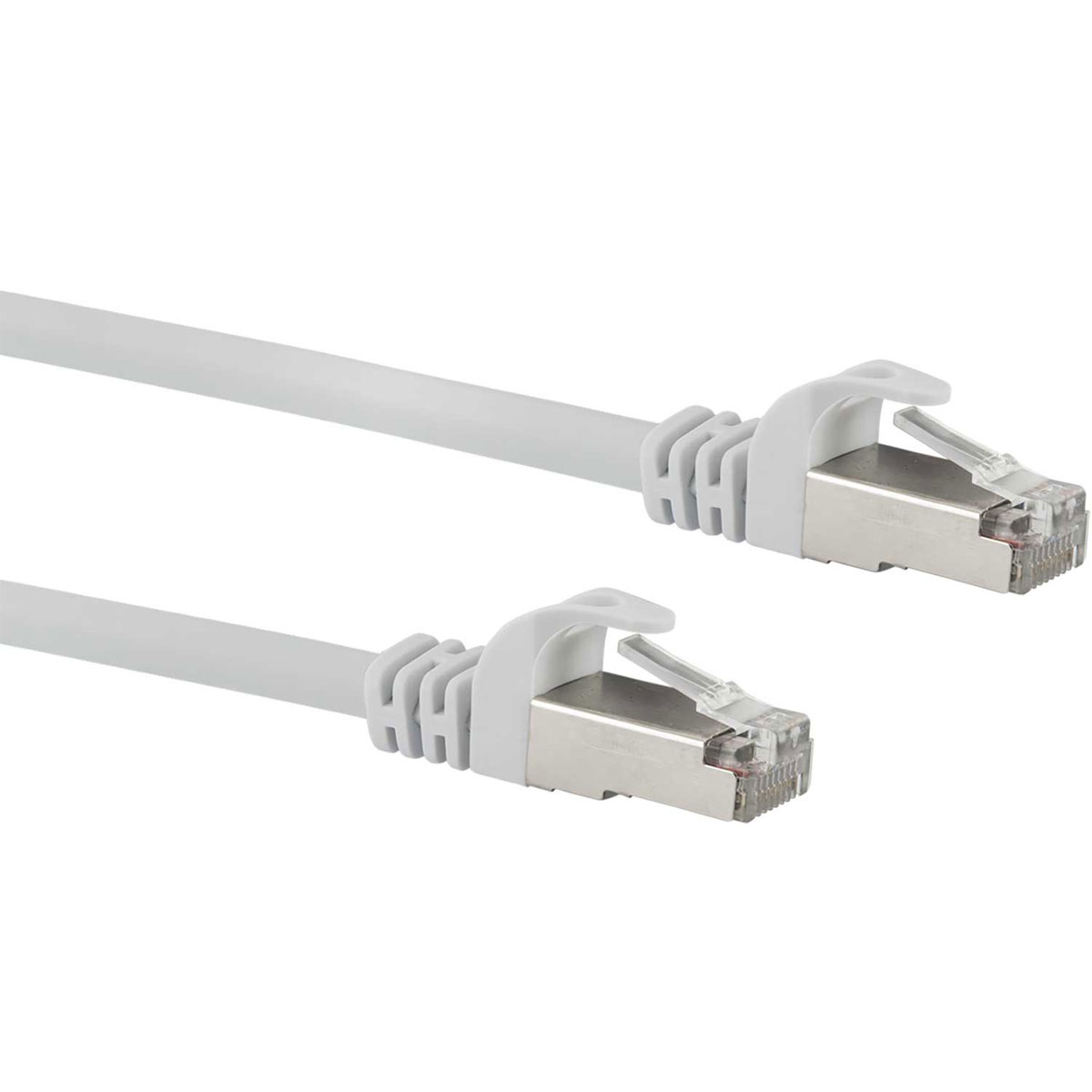 Schwaiger Netzwerkkabel CAT6 250Mhz 1Gbit/s 1m weiß Bild 3