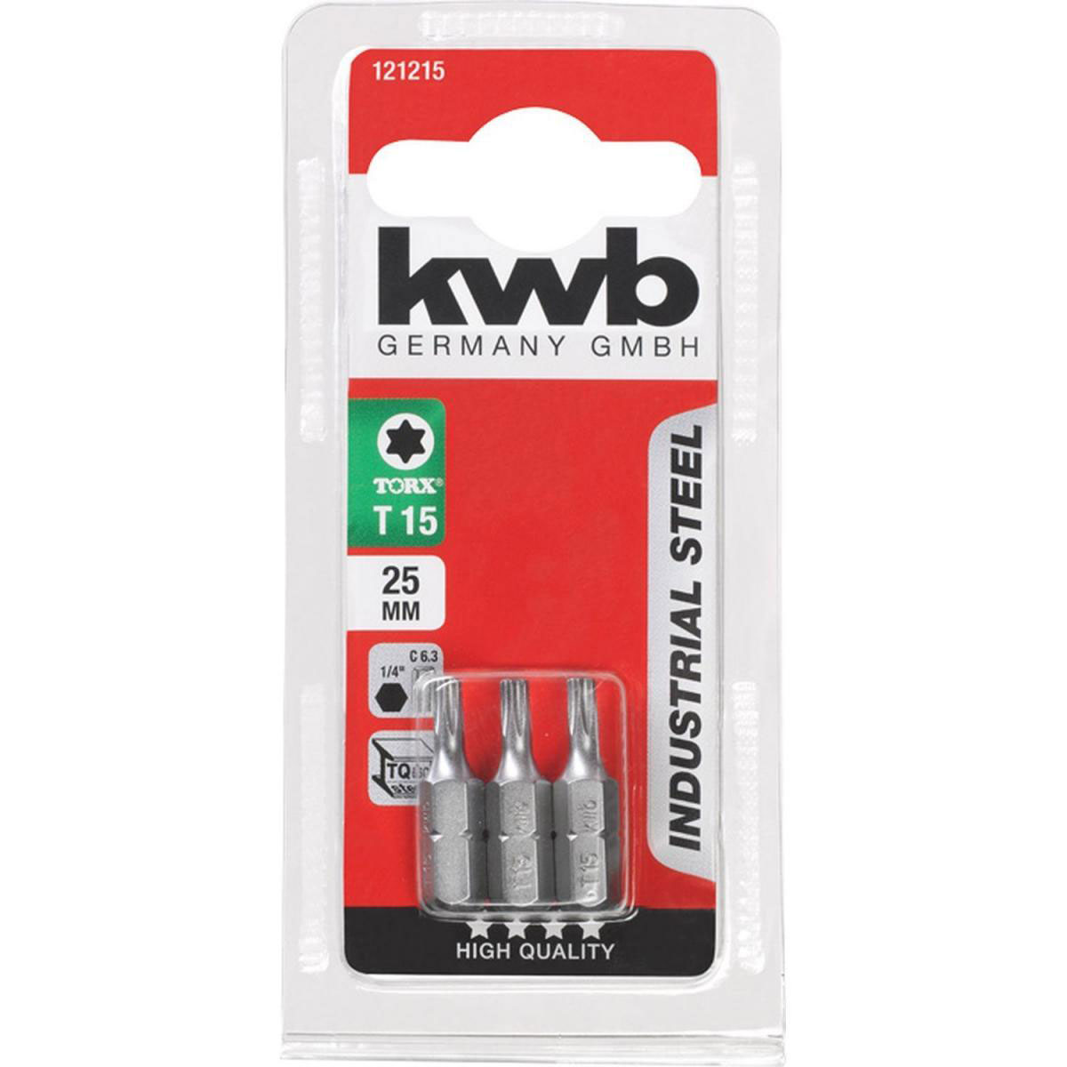 kwb  Bits Stahl 25 mm T 30 Bild 2