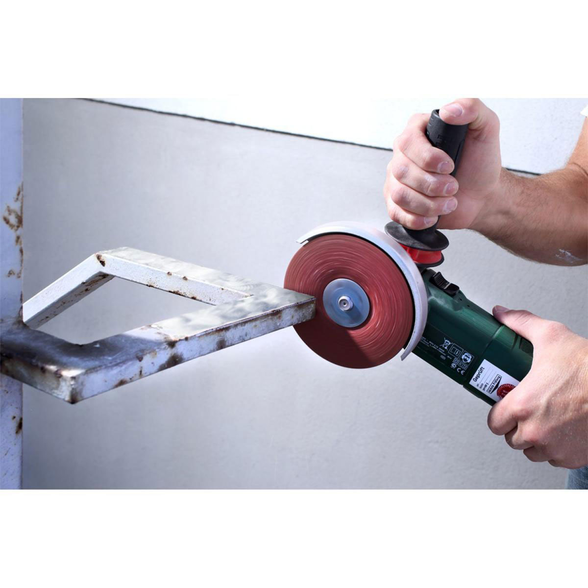 kwb  Fiberschleifscheiben Cut Fix Metallbearbeitung Durchmesser 125 mm K80 Bild 2