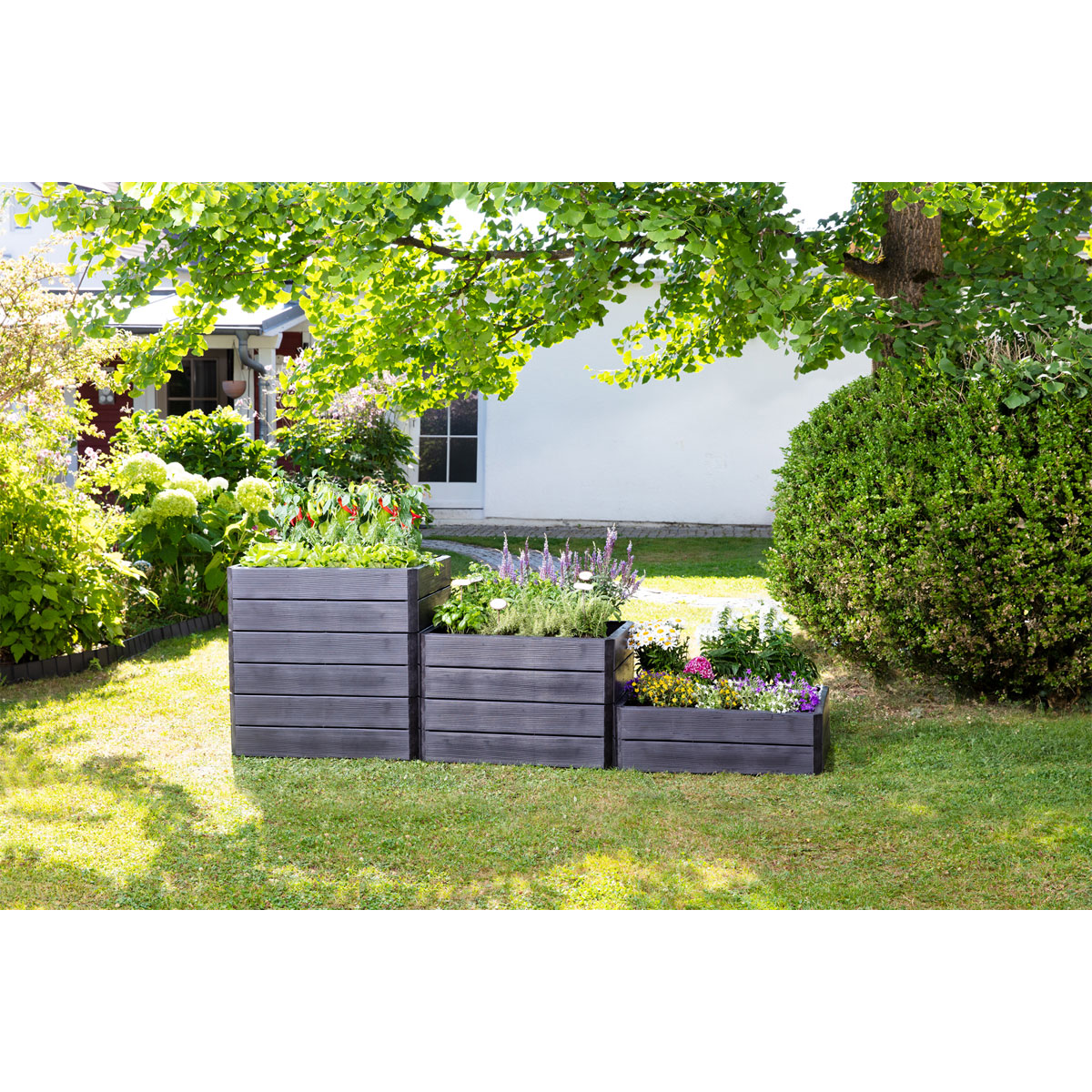 Garantia Hochbeet ERGO VARIO 2 Wood inkl FLORA Bild 7