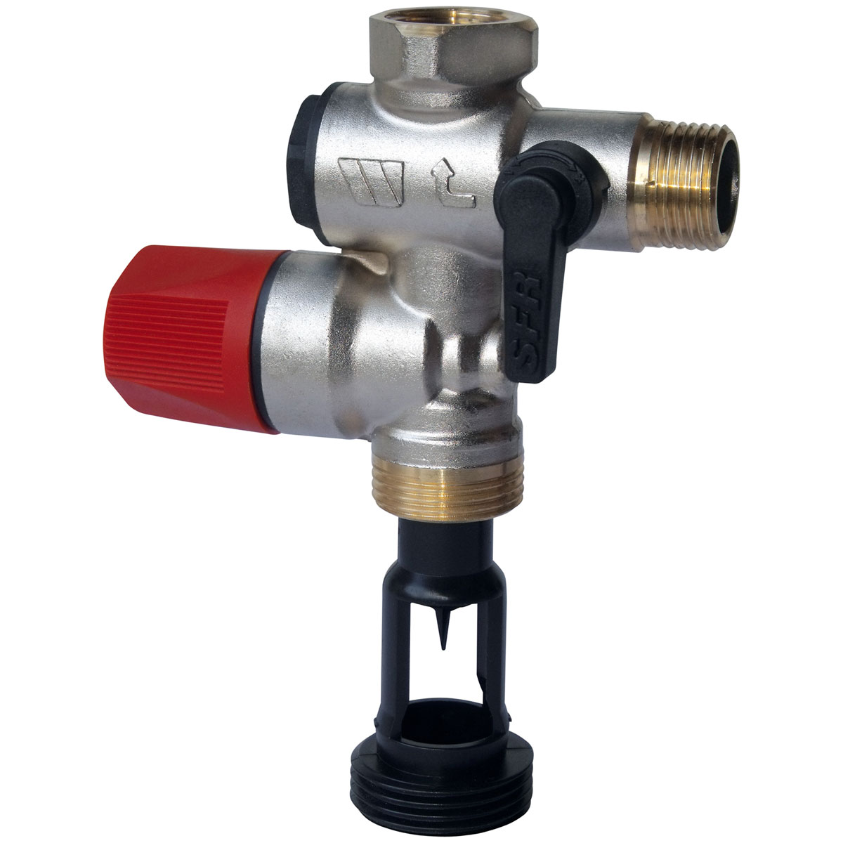 Sicherheitsgruppe für Hängespeicher bis 4 kW