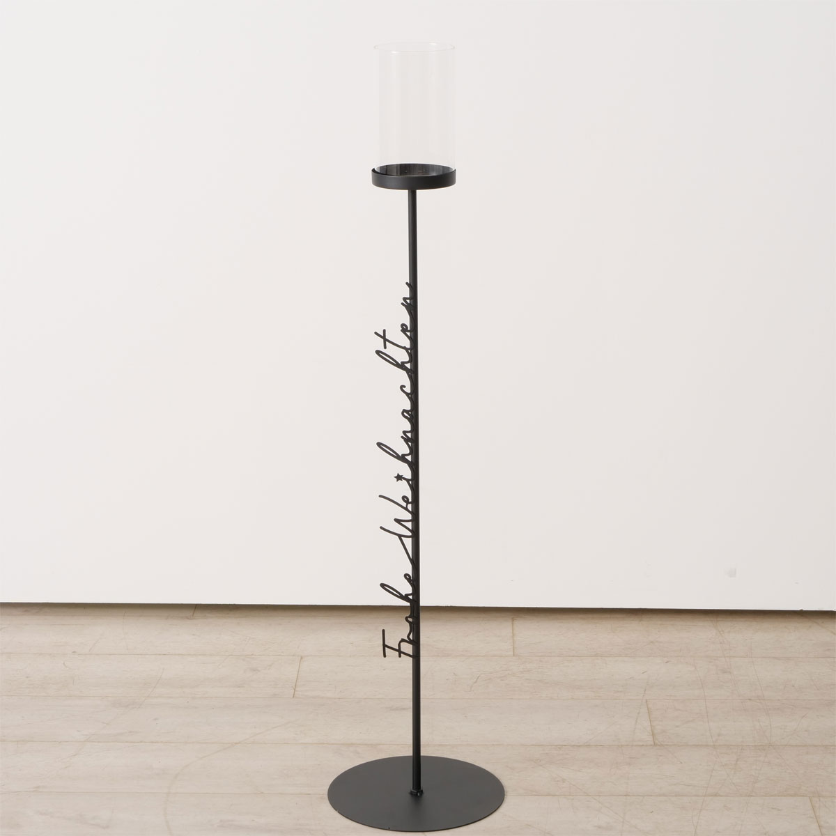 Windlicht Adore Rund 120x28x120 schwarz