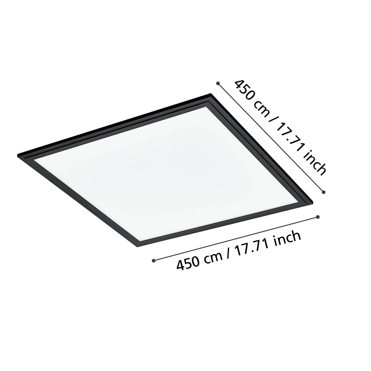Eglo  LED Panel Salobrena 1 schwarz Bild 2