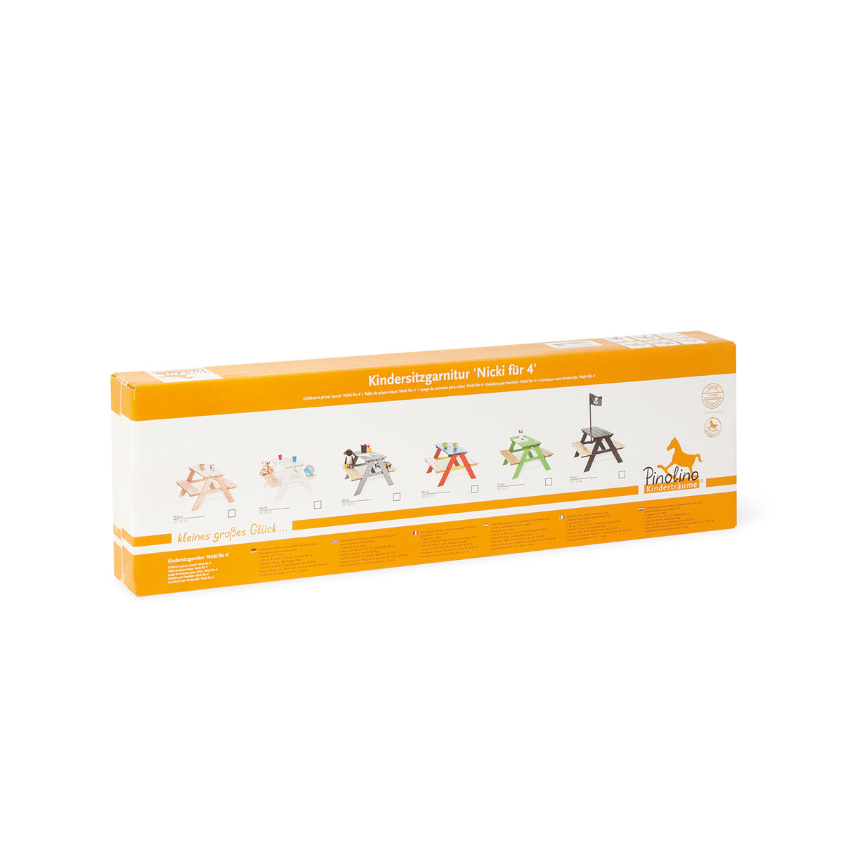Pinolino Kindersitzgarnitur Nicki für 4 bunt Bild 3