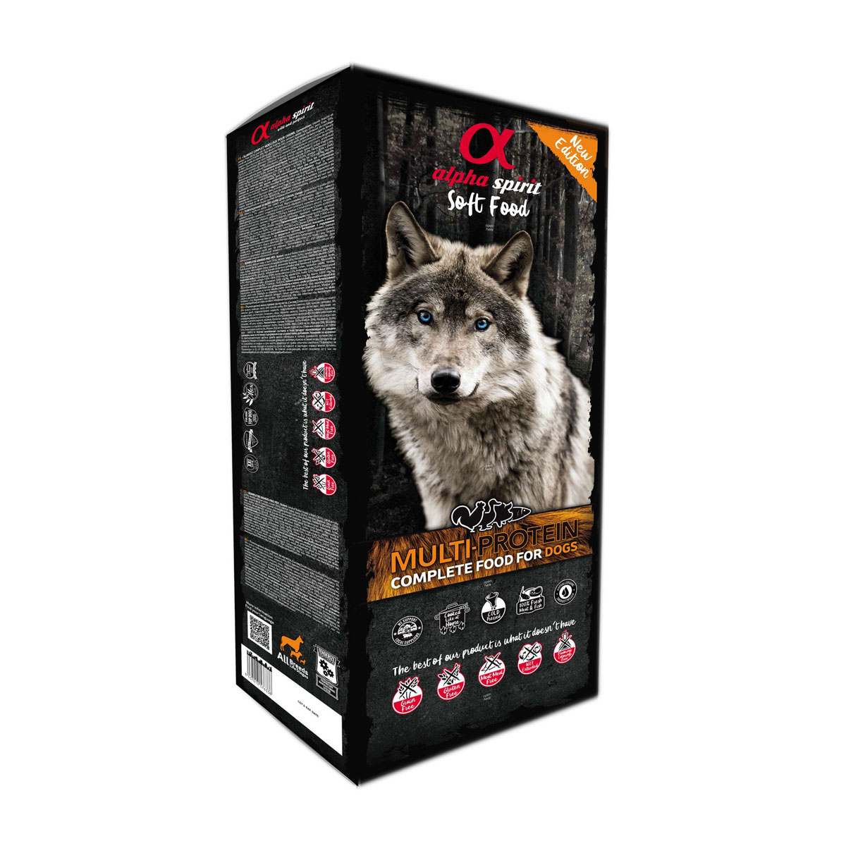 Alpha spirit complete dog food store