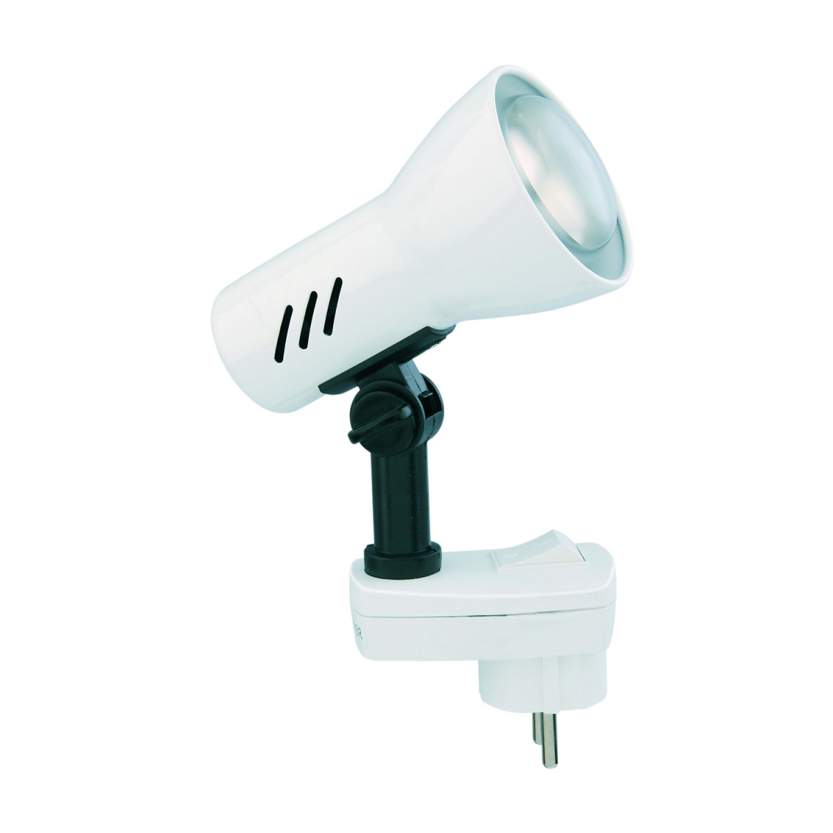 Briloner Steckerspot weiß Metall-Kunststoff