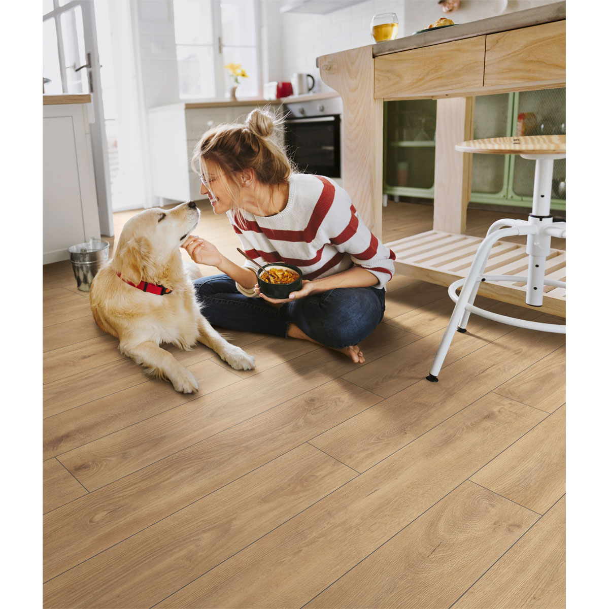 Specht Designboden Classic Eiche Kaschmir 128 x 19,5 cm Bild 4