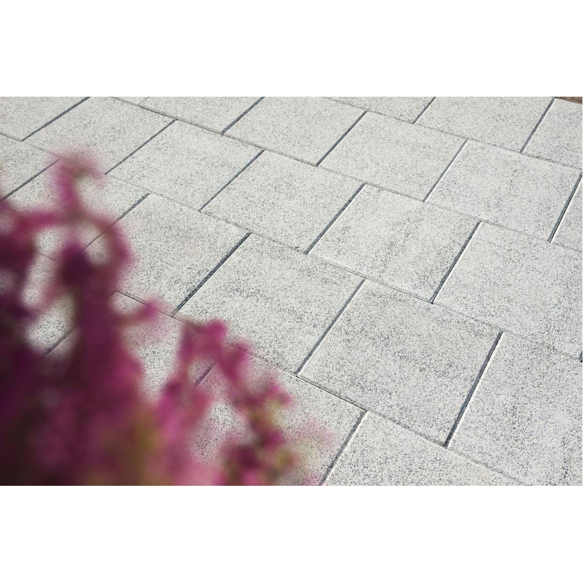 Diephaus  Terrassenplatte No 1 Flix 40 x 40 x 4 cm weiß Bild 2