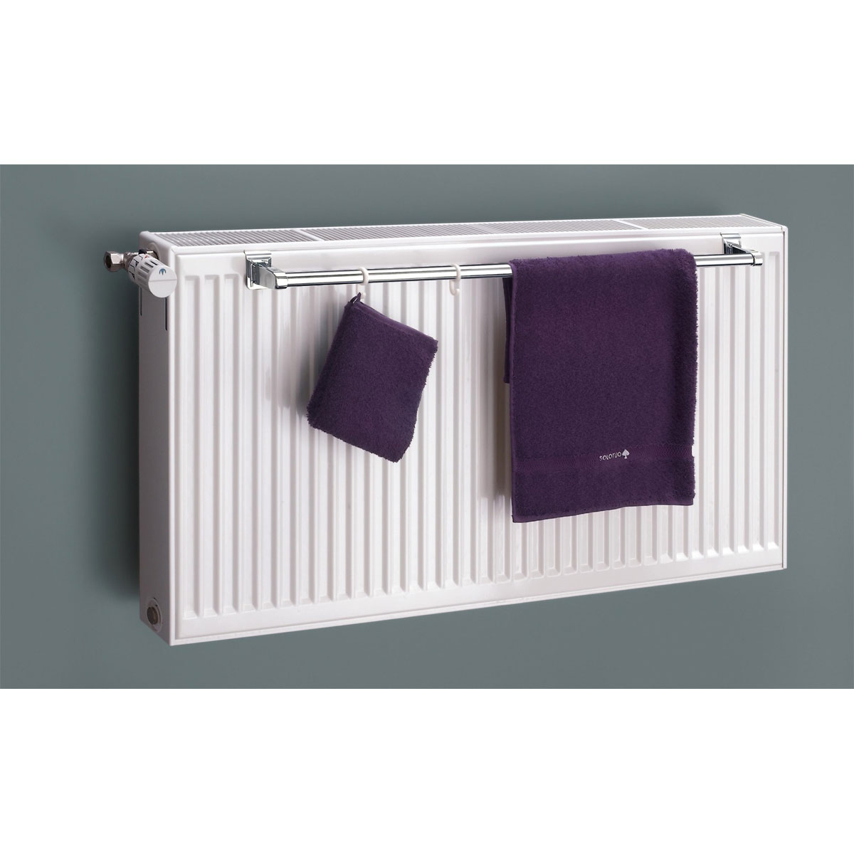 Ximax  Heizkörper Zubehör Handtuchhalter für Kompaktheizkörper 540 mm Chrom