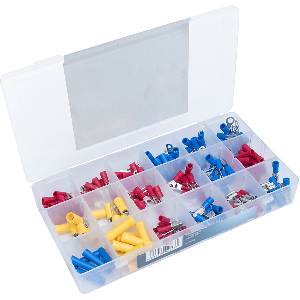 Krone Kabelschuh- und Klemm-Sortiment 175-teilig Krone Kabelschuh- und Klemm-Sortiment 175-teilig