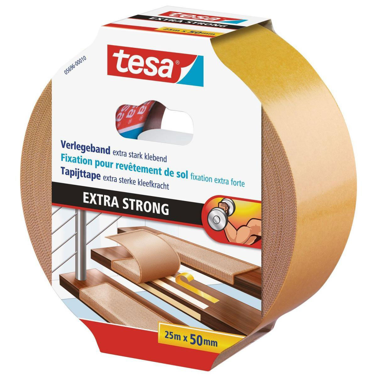 Tesa Verlegeband extra stark klebend 25 m Bild 2
