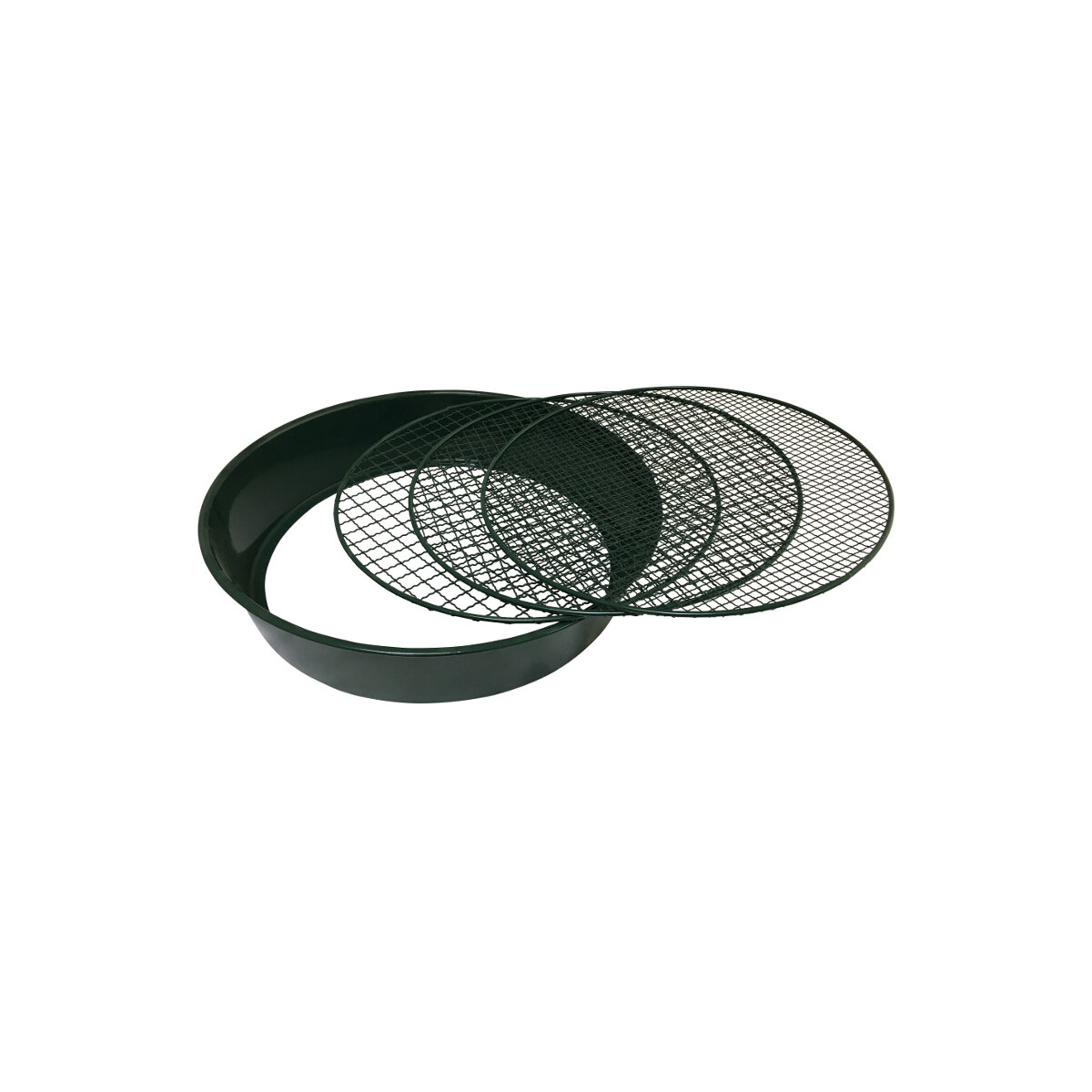 SIENA GARDEN  Metall Gartensieb 3 Einleger 37 x 32 x 7,5 cm