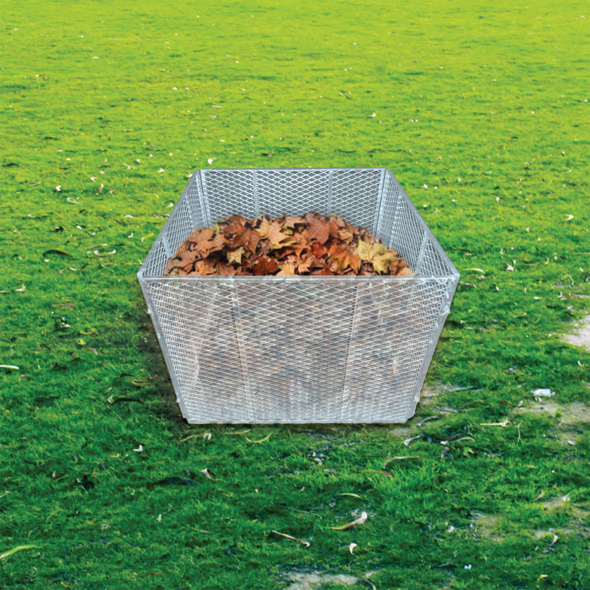 Wingart Streckmetall-Komposter silber Bild 2