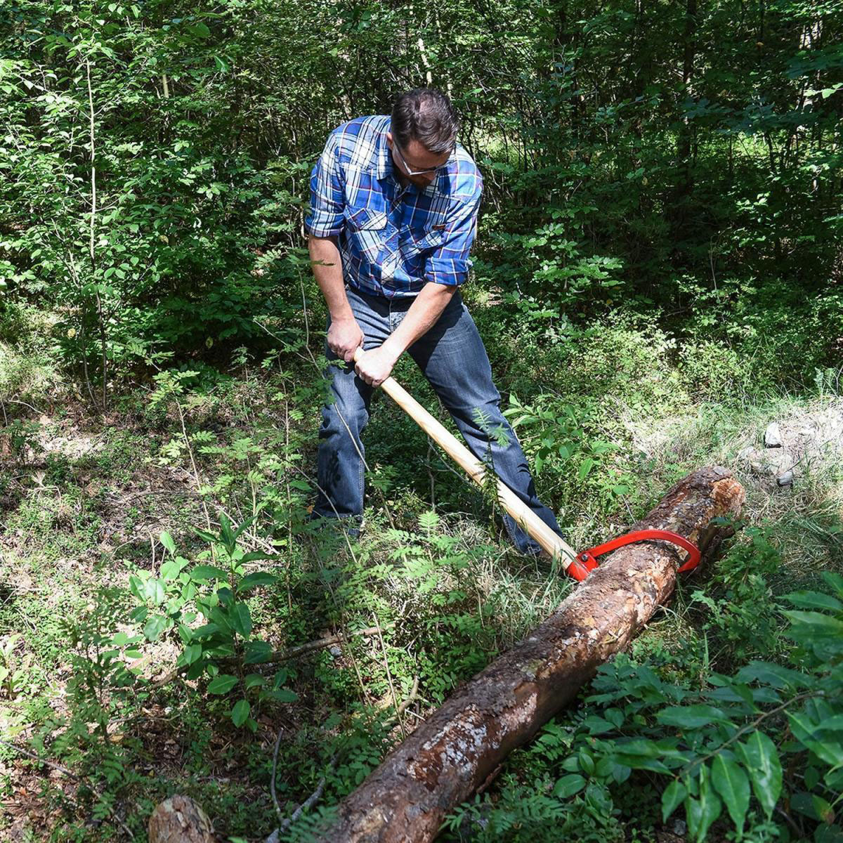 Wendehaken mit Raste u Stiel 115 cm Bild 2