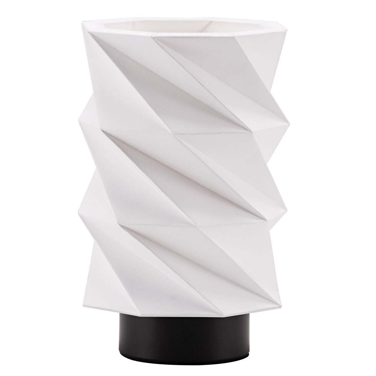 Flector Tischleuchte Rumba H 26 Durchmesser 15 cm weiss E27