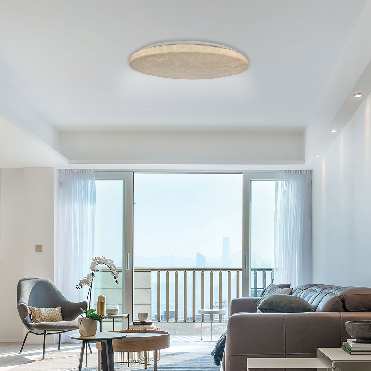 Flector LED-Deckenleuchte Polarstern dimmbar weiß Bild 6