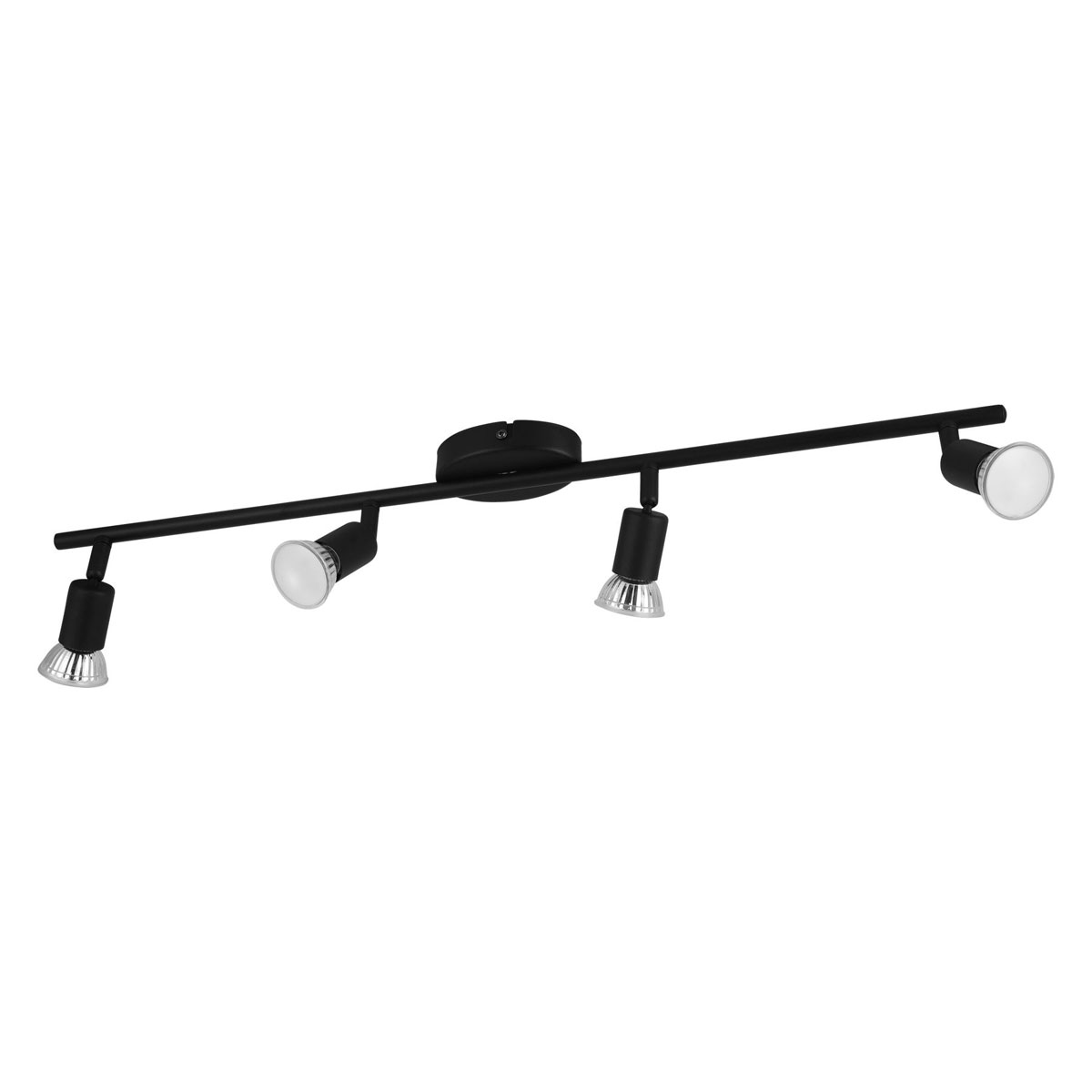 Eglo LED-Spotserie Buzz 4 Spots schwarz