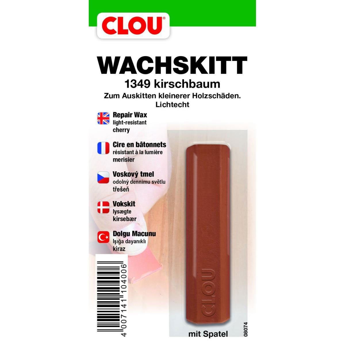 Clou Wachskitt Kirschbaum