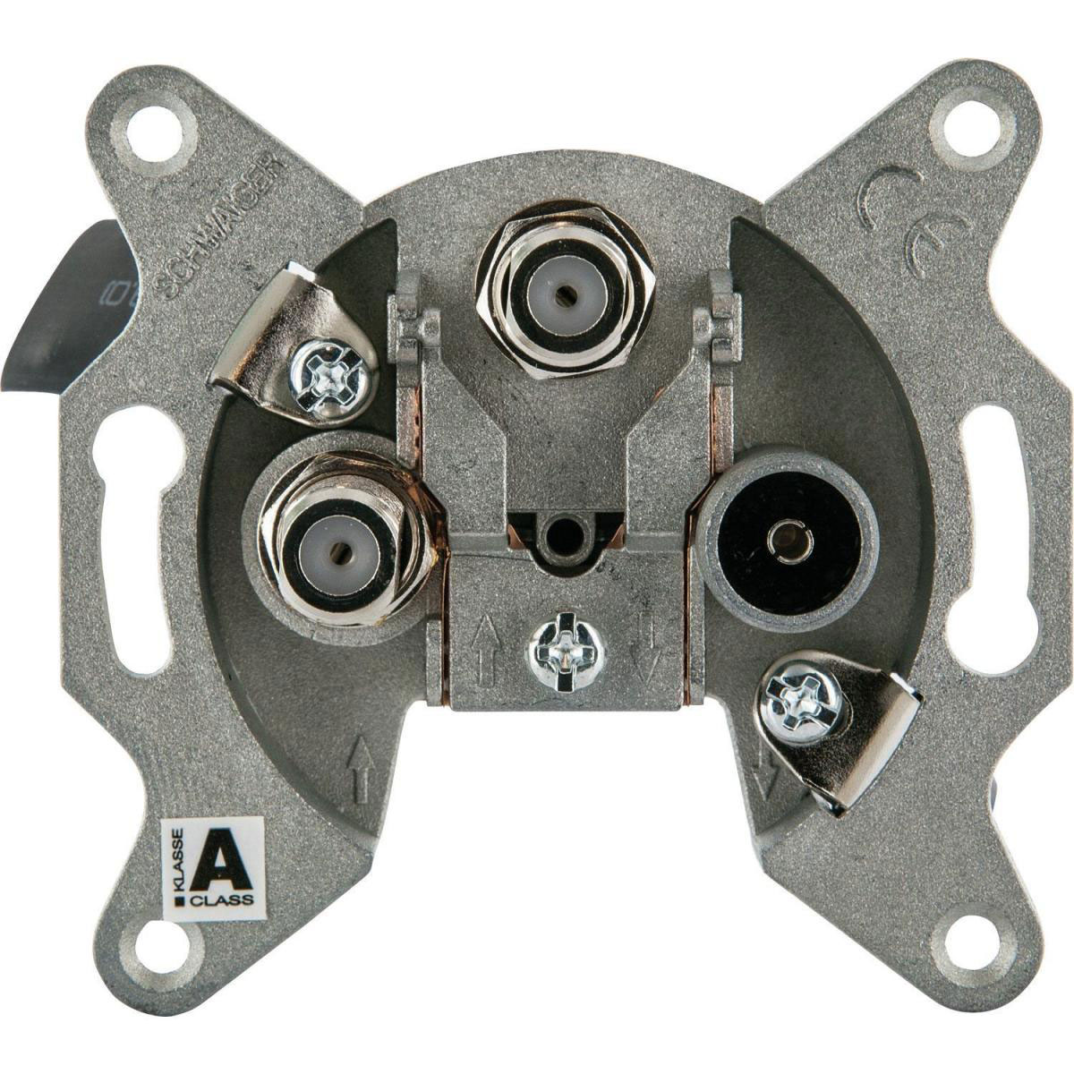 Schwaiger TWIN Stichleitungsdose SAT-Zf-Anschluss 2fach Bild 2