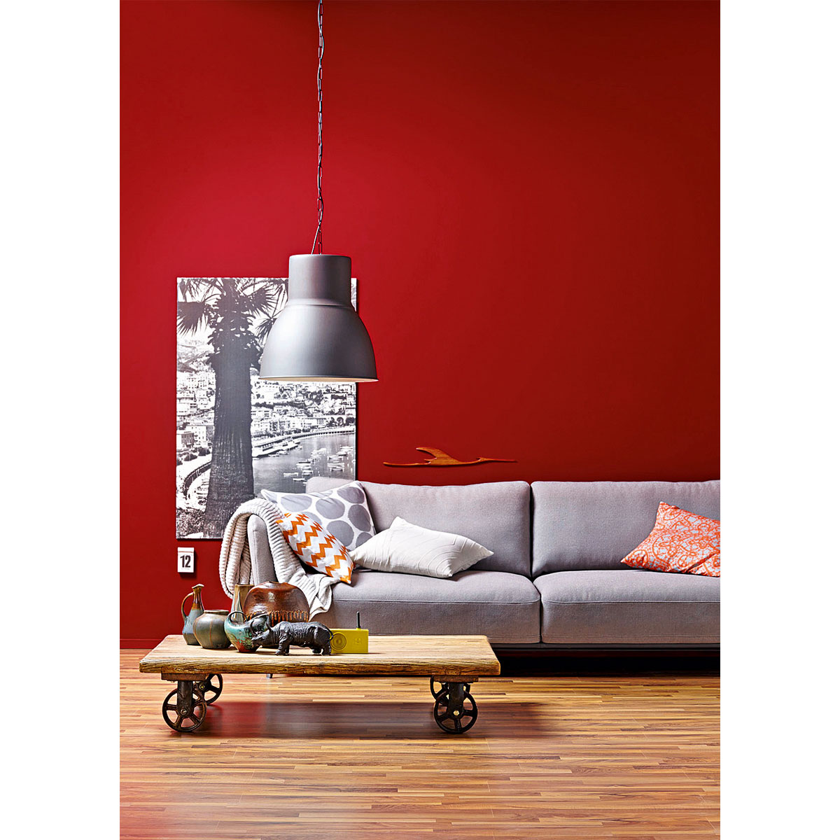 Schöner Wohnen Farbe Trendfarbe Amarena Matt 1 L Bild 2