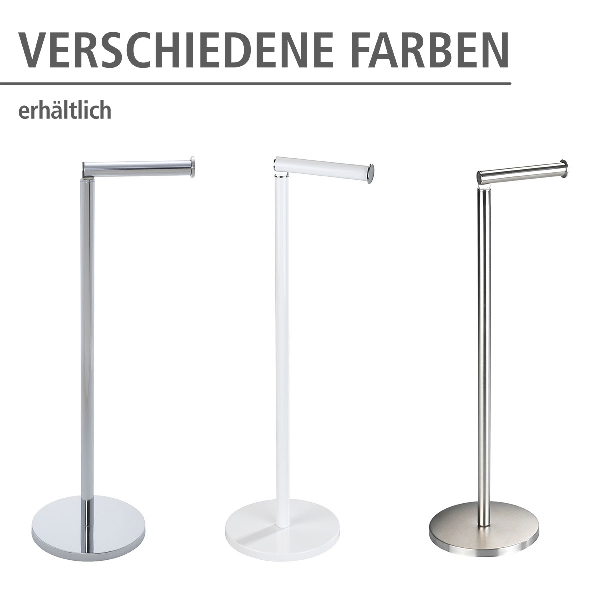 Wenko Stand Toilettenpapierhalter 2 in 1 Bild 4
